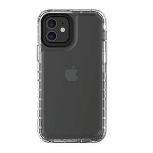 onn. Clear Rugged Case with Built-in Microbial Protection for iPhone 12 Pro NWOT